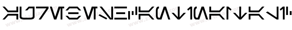 AurebeshCantinaItalic-pOOy字体转换