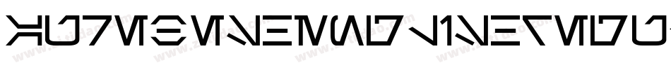 AurebeshEnglishRegular-rjeO字体转换