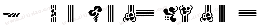 Auriol-BlackItalic字体转换