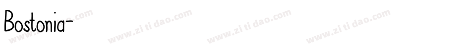 Bostonia字体转换 Bostonia字体转换