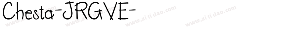 Chesta-JRGVE字体转换