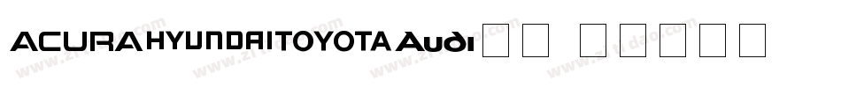 auto字体字体转换