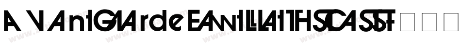AvantGardeExtLitITCTT字体转换