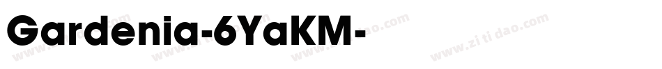 Gardenia-6YaKM字体转换