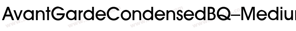 AvantGardeCondensedBQ-Medium字体转换