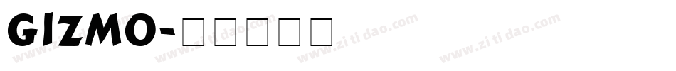 GIZMO字体转换