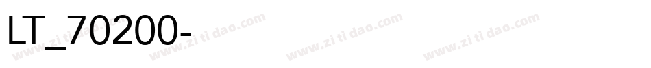 LT_70200字体转换