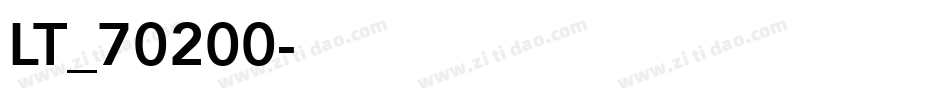 LT_70200字体转换