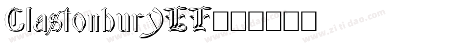 GlastonburyEF字体转换