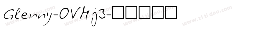 Glenny-OVMj3字体转换