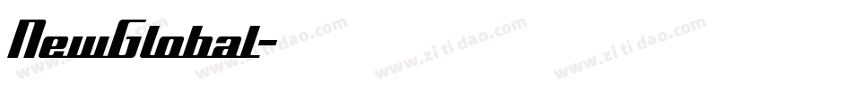 NewGlobal字体转换