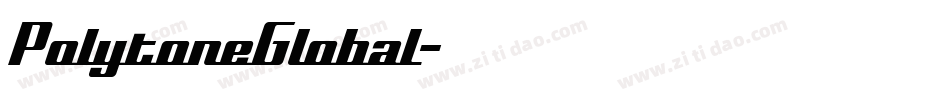 PolytoneGlobal字体转换