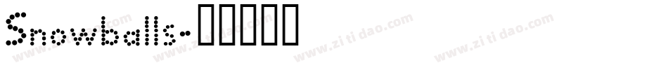 Snowballs字体转换