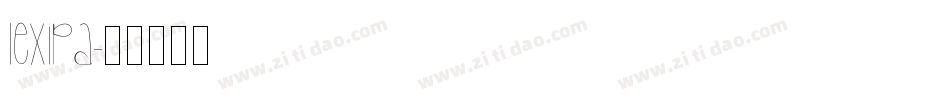 Lexipa字体转换