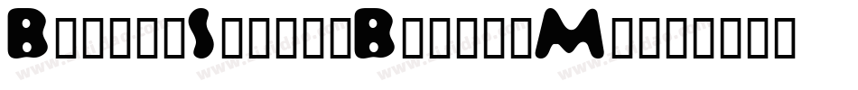 BananaSundaeBold-eMe字体转换