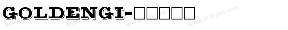 GOLDENGI字体转换