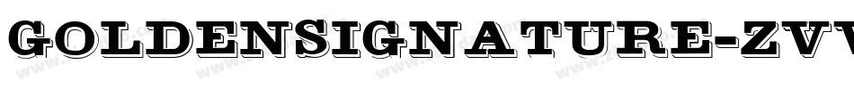 Goldensignature-ZVVx8字体转换