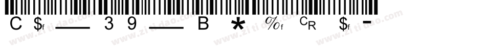 Code_39_Barcode手机版字体转换