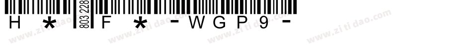 HallOfFame-WGP9字体转换