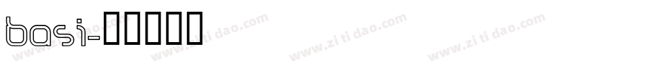 basi字体转换