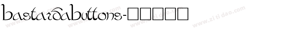 BastardaButtons字体转换
