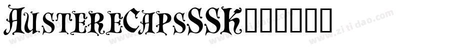 AustereCapsSSK字体转换