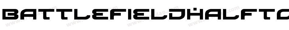 BattlefieldHalftoneItalic-5Amj字体转换