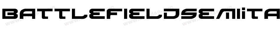 BattlefieldSemiItalic-nPX4字体转换