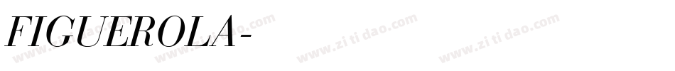 FIGUEROLA字体转换
