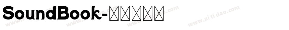 SoundBook字体转换