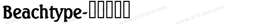 Beachtype字体转换