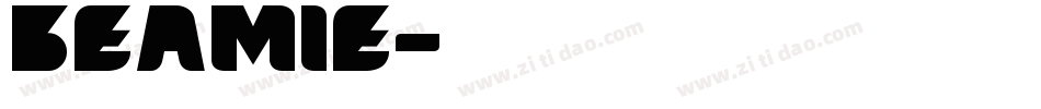 beamie字体转换