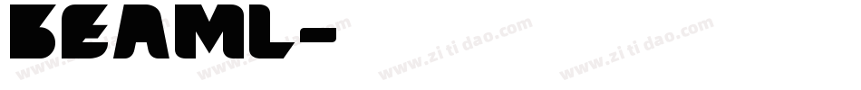 beaml字体转换