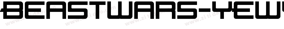 BeastWars-yEwY字体转换