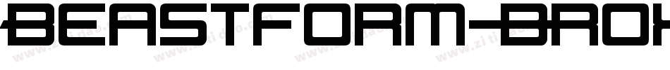 Beastform-BRox字体转换