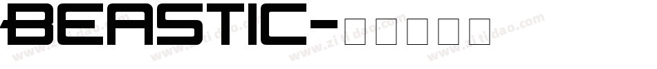 Beastic字体转换