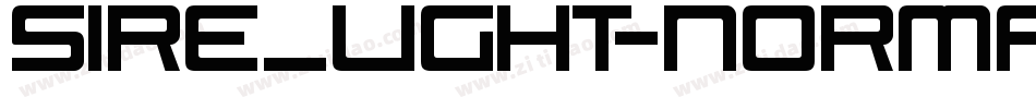 Sire_Light-Normal字体转换