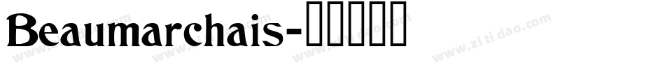 Beaumarchais字体转换