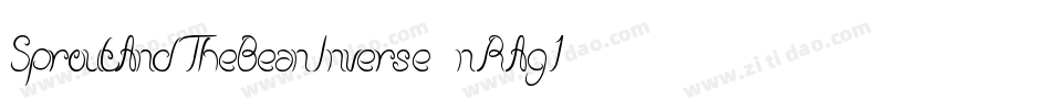 SproutAndTheBeanInverse-nRAg1字体转换