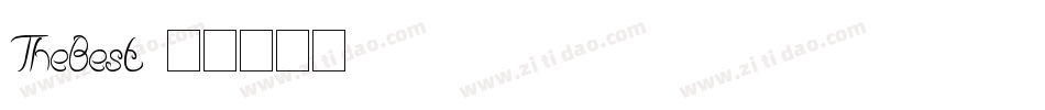 TheBest字体转换