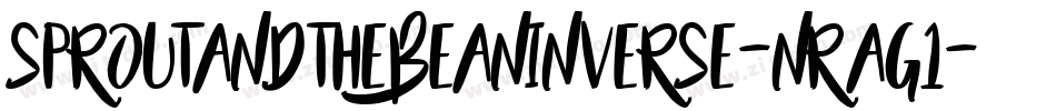 SproutAndTheBeanInverse-nRAg1字体转换