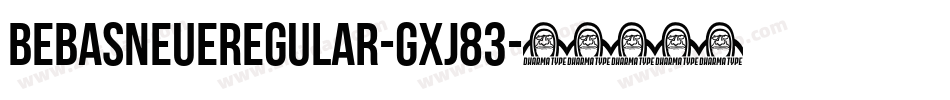 BebasNeueRegular-gxj83字体转换