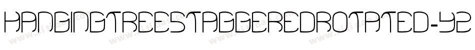 HangingTreeStaggeredRotated-YzzP2字体转换