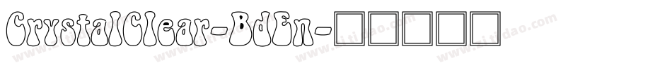CrystalClear-BdEn字体转换