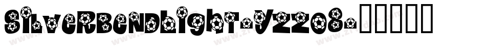 SilverBendLight-Yzzo8字体转换