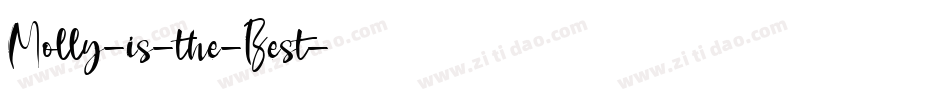 Molly-is-the-Best字体转换