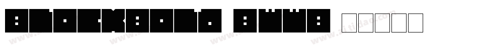 BlockBold-8WWB字体转换