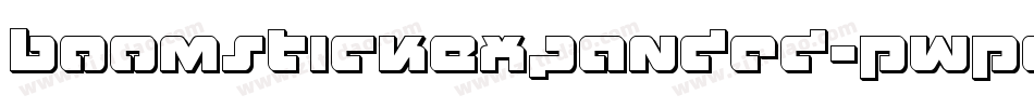 BoomstickExpanded-PwPd字体转换