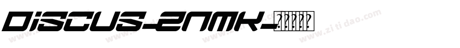 Discus-2nmK字体转换