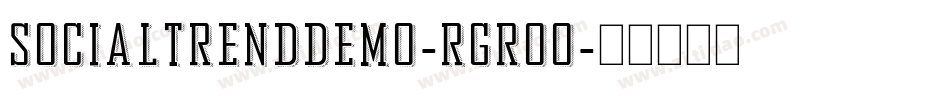 SocialTrendDemo-rgrOO字体转换